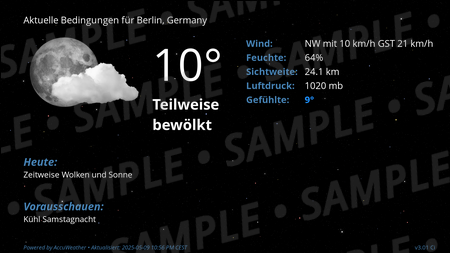 Current Conditions for Berlin