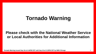 Tornado Warning